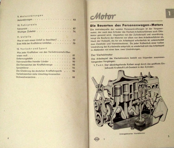 Esso "Handbuch für Krafwagenfahrer" Fahrzeugtechnik 1938 (9048)